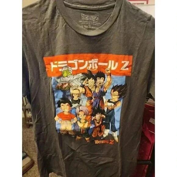 Dragonball Z Graphic Medium Gray Short Sleeve T-Shirt CR4 - Picture 4 of 5